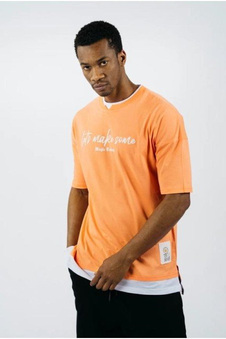 Turuncu Erkek T-Shırt