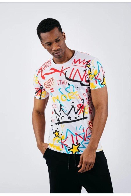 Beyaz Erkek T-Shırt