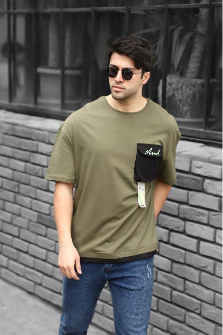 Haki Erkek T-Shırt