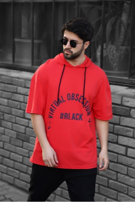 Kırmızı Erkek T-Shırt