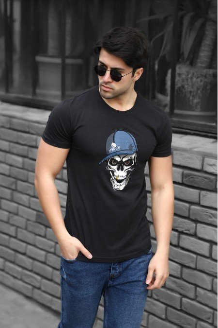 Siyah Erkek T-Shırt