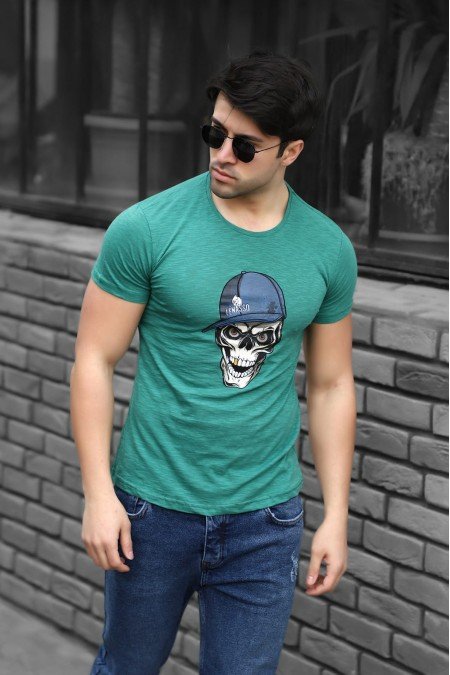 Yeşil Erkek T-Shırt