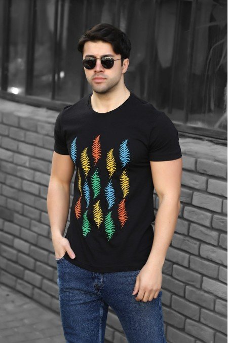 Siyah Erkek T-Shırt