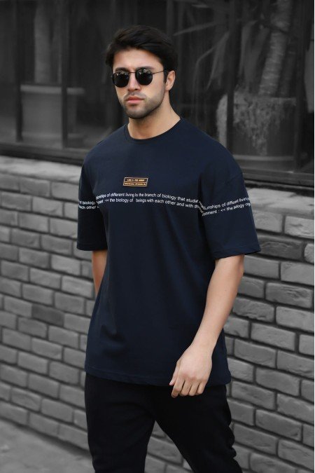 Lacivert Erkek T-Shırt