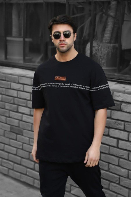 Siyah Erkek T-Shırt