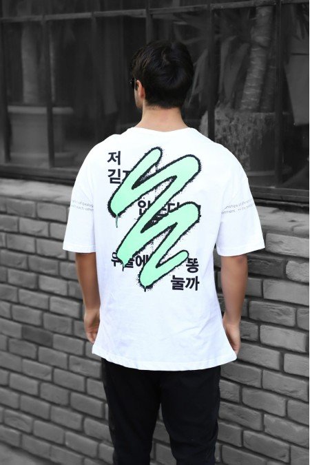 Beyaz Erkek T-Shırt