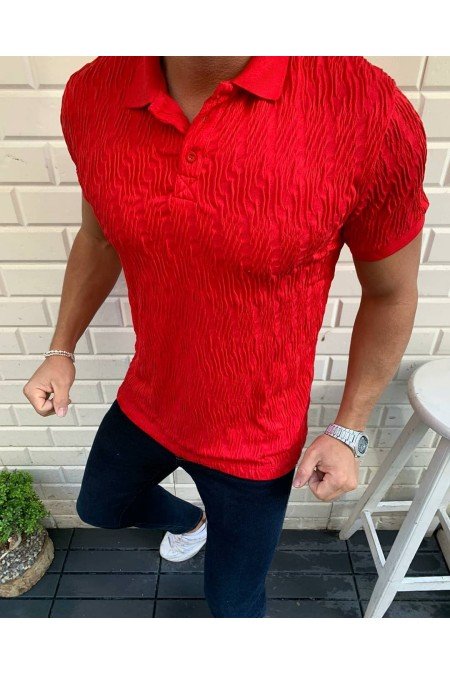 Kırmızı Erkek T-Shırt