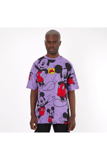 Lila Erkek T-Shırt