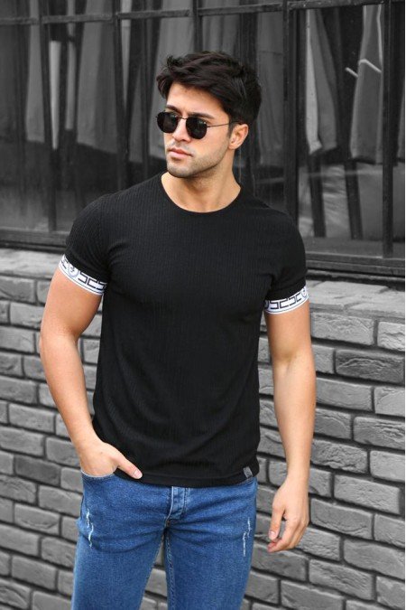 Siyah Erkek T-Shırt
