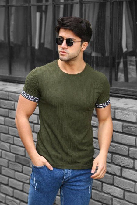Haki Erkek T-Shırt