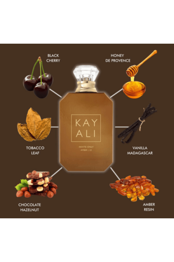 Kayali Invite Only Amber 23 Edp 100 ml Unisex Tester Parfüm Kayali Invite Only Amber 23 Edp 100 ml Unisex Tester Parfüm